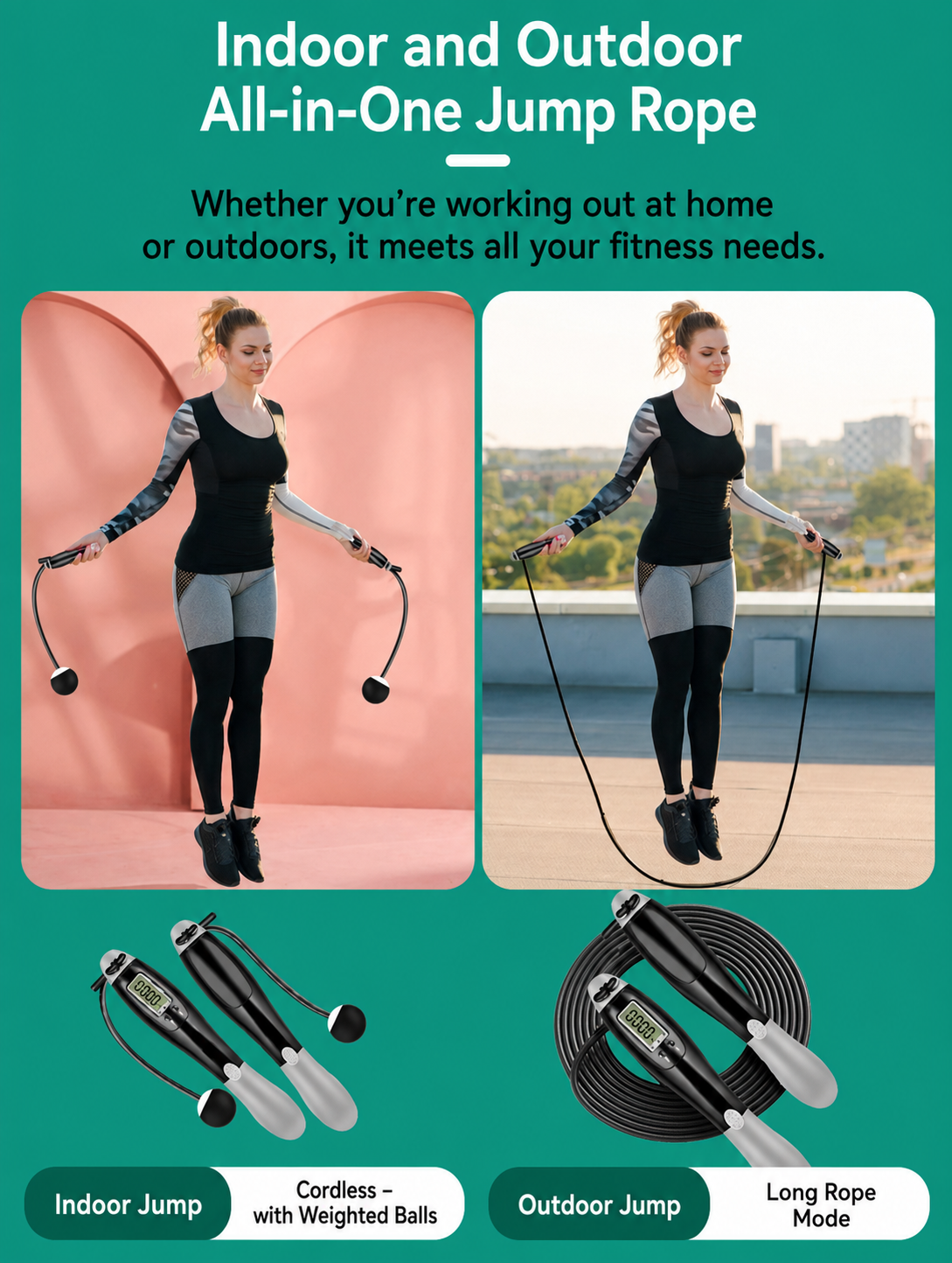 Sportaclus Atalanta™ Smart Jump Rope